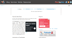 Desktop Screenshot of flashdaweb.com